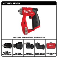 Milwaukee M12 FUEL 3/8 in. Brushless Cordless 4-in-1 Installation Driver Tool Only