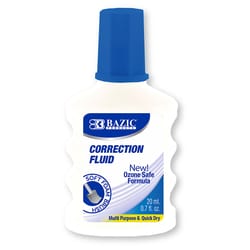 Bazic Products White Correction Fluid 0.7 oz 1 pk