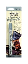 Rust-Oleum American Accents Metallic Silver Leafing Pen Exterior and Interior 0.3 oz