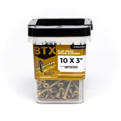 Big Timber No. 10 X 3 in. L Star Bronze Deep Wood Screws 64 pk