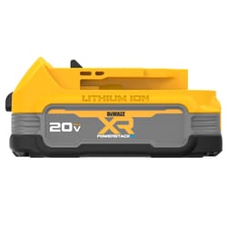 DeWalt 20V MAX XR POWERSTACK DCBP034 1.7 Ah Lithium-Ion Compact Battery 1 pc