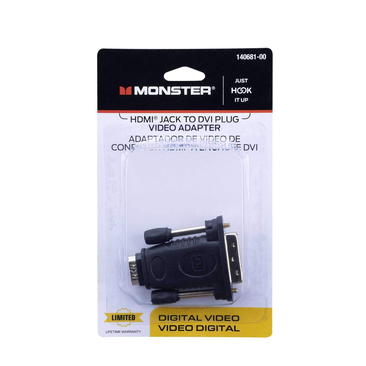 Monster Cable Just Hook It Up HDMI Adapter 1 each Ace Hardware