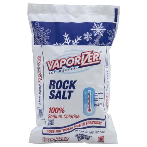 Hot Rock 50-lb Sodium Chloride Rock Salt Ice Melt in the Ice Melt  department at