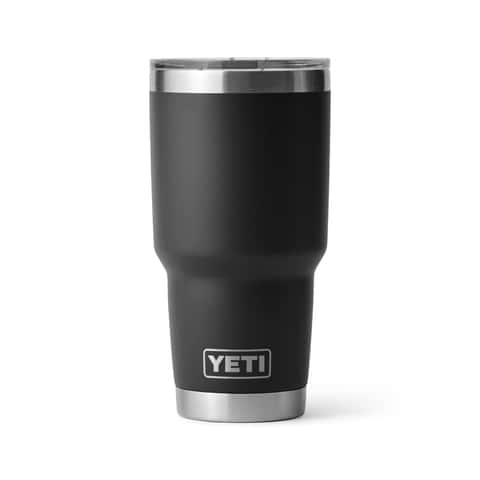 For YETI 30 Oz Tumbler Handle, Handle For YETI 30 Oz Tumbler  With Anti-Slip Colorful And Floral Design, Black,1 Pack: Tumblers & Water  Glasses