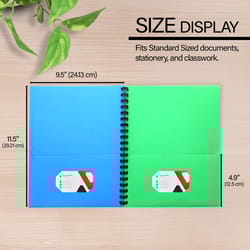Bazic Products Assorted File Folder 1 pk