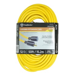 Southwire 12/3 SJTW 125 V 50 ft. L Generator Cord