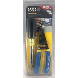 Klein Tools Multi-Bit Screwdriver/Wire Stripper Set