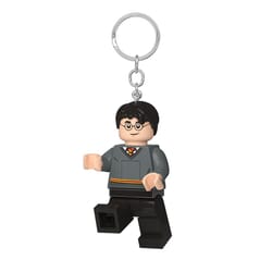 LEGO Plastic Gray Harry Potter Keychain w/LED Light