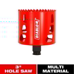 Diablo Snap-Lock Plus 3 in. Bi-Metal 2-3/8 in. L Hole Saw