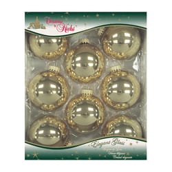 Christmas by Krebs Aztec Gold Ball Ornament