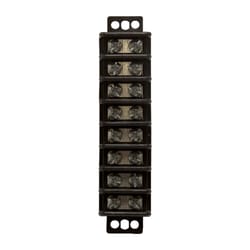 Gardner Bender 22-10 Ga. Insulated Wire Terminal Block Black 1 pk