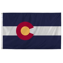 Valley Forge Colorado State Flag 36 in. H X 60 in. W