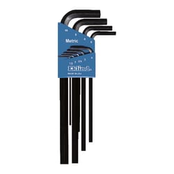 Eklind Hex-L 1.5-10mm Metric Long Arm Hex L-Key Set 9 pc