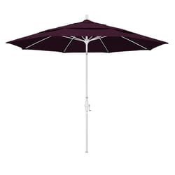 California Umbrella Sun Master Series 11 ft. Tiltable Purple Market Umbrella