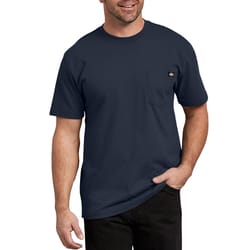 Dickies XL Short Sleeve Men's Crew Neck Blue Tee Shirt