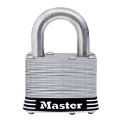 Master Lock 2 in. W Stainless Steel 4-Pin Tumbler Weather-Resistant Padlock