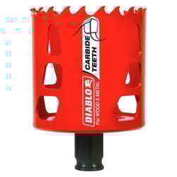 Diablo Snap-Lock Plus 2-9/16 in. Carbide Tipped 2-3/8 in. L Hole Saw