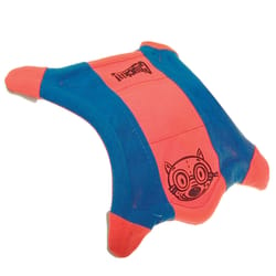 ChuckIt! Blue/Orange Polyester Flying Squirrel Pet Toy Small 1 pk