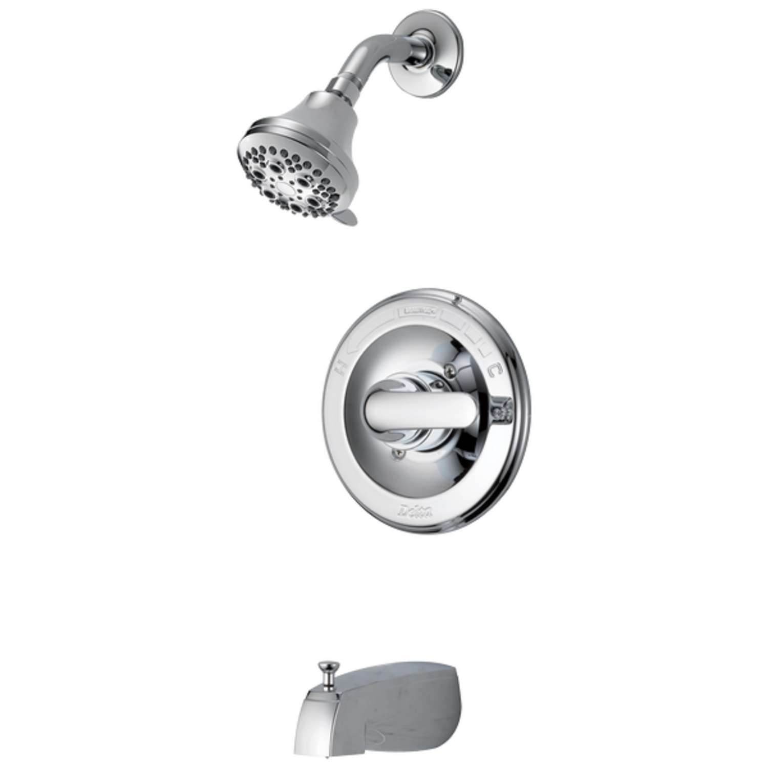 Delta Monitor Essentials 1Handle Chrome Tub and Shower Trim Kit Ace