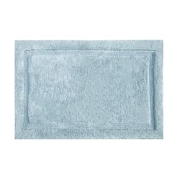 Grund America Asheville 24 in. L X 17 in. W Denim Blue Cotton Bath Rug