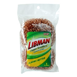 Libman Heavy Duty Scrubber For Pots and Pans 3 in. L 2 pk