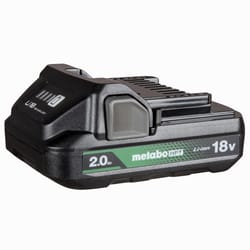 Metabo HPT 18V 2 Ah Lithium-Ion Cordless Tool Battery 1 pc