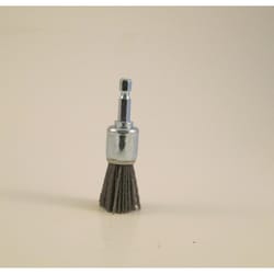 Dico Nyalox 3/4 in. Coarse Crimped Mandrel Mounted Cup End Brush Nylon 4500 rpm 1 pc