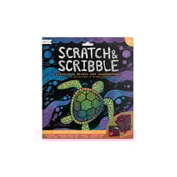 International Arrivals Ooly Scribble Craft Kit Multicolored