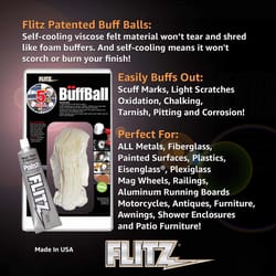 Metal, Plastic & Fiberglass Polish Cream Paste, Quart by Flitz | Boat Maintenance at West Marine