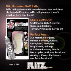 Flitz Auto Polish Ball 5 in.