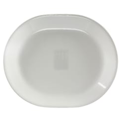 Corelle Winter Frost Glass Winter Serving Platter 12-1/2 in. D 1 pk