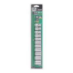 SK Tools Arrow Fastener 3/8 each X 1/2 in. drive Metric Standard Socket