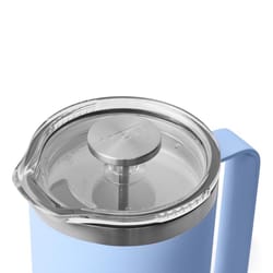 YETI Rambler 34 oz Big Sky Blue French Press