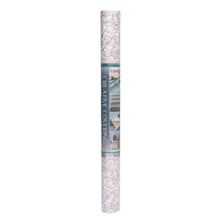 Con-Tact Creative Covering 16 ft. L X 18 in. W Batik Taupe Self-Adhesive Shelf Liner