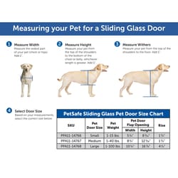 PetSafe Aluminum/Glass Pet Door
