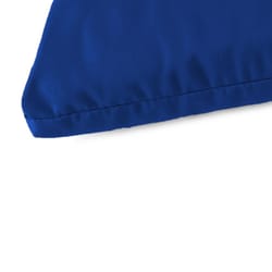 Jordan Manufacturing Blue Polyester Bench Cushion 3.5 in. H X 18 in. W X 48 in. L