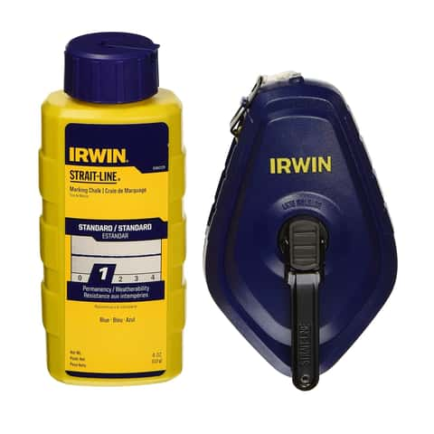 Irwin Strait-Line 4 oz Blue Fast Retrieve Chalk and Reel Set 100