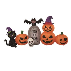 Celebrations 4 ft. Prelit Pumkin Family Inflatable