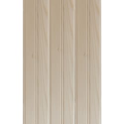 Global Product 3.5 in. W X 8 ft. L Unfinished Knotty Pine Wall Planking