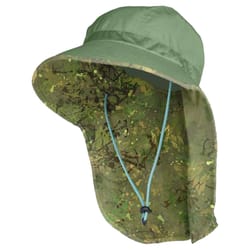 Farmers Defense Camo Sun Garden Shade Hat Green One Size Fits All