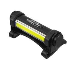 Police Security Cap Light 90 lm Black LED Cap Light AA Battery