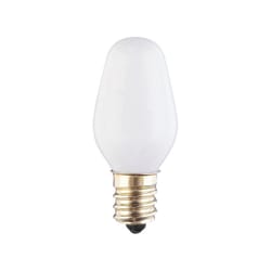 Westinghouse 4 W C7 Specialty Incandescent Bulb E12 (Candelabra) White 2 pk