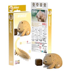 Safari Ltd. Eugy Wombat 3D Puzzle Brown