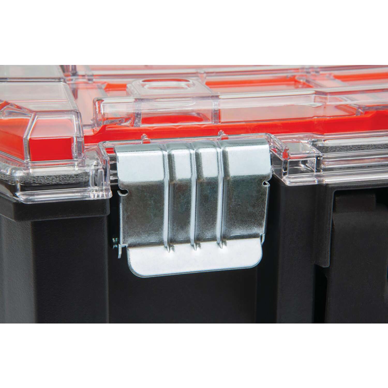 Craftsman VersaStack 9.84 in. W X 2.73 in. H Small Parts Bin Plastic 20  compartments Black/Red - Ace Hardware