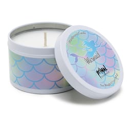 Primal Elements Blue/Green Mermaid Scent Tin Can Candle