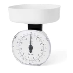 Taylor White Analog Food Scale 11 lb