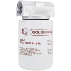 Goldenrod Steel Spin on Fuel Tank Filter 25 gpm