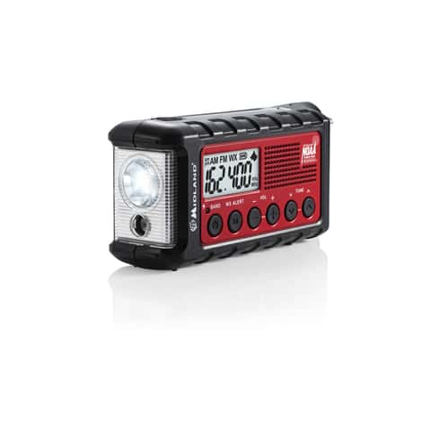 Midland White NOAA Weather Alert Radios Digital Battery Operated - Ace  Hardware