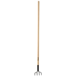 Home Plus 4 Tine Steel Cultivator 48 in. Wood Handle