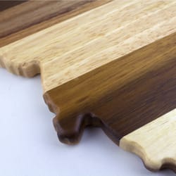 Totally Bamboo Rock & Branch 16.02 in. L X 9.53 in. W X 0.6 in. Wood Serving & Cutting Board